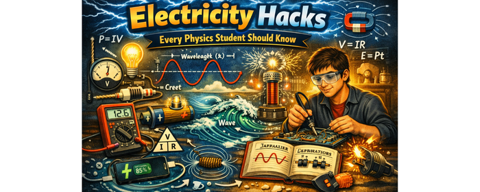 Electricity hacks for physics students