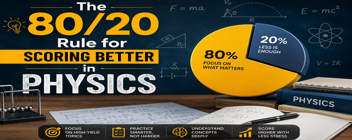 Physics Success 80/20 Rule