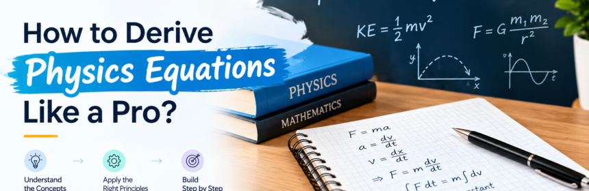 Derive Physics Equations