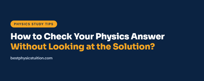 Check Physics Answer